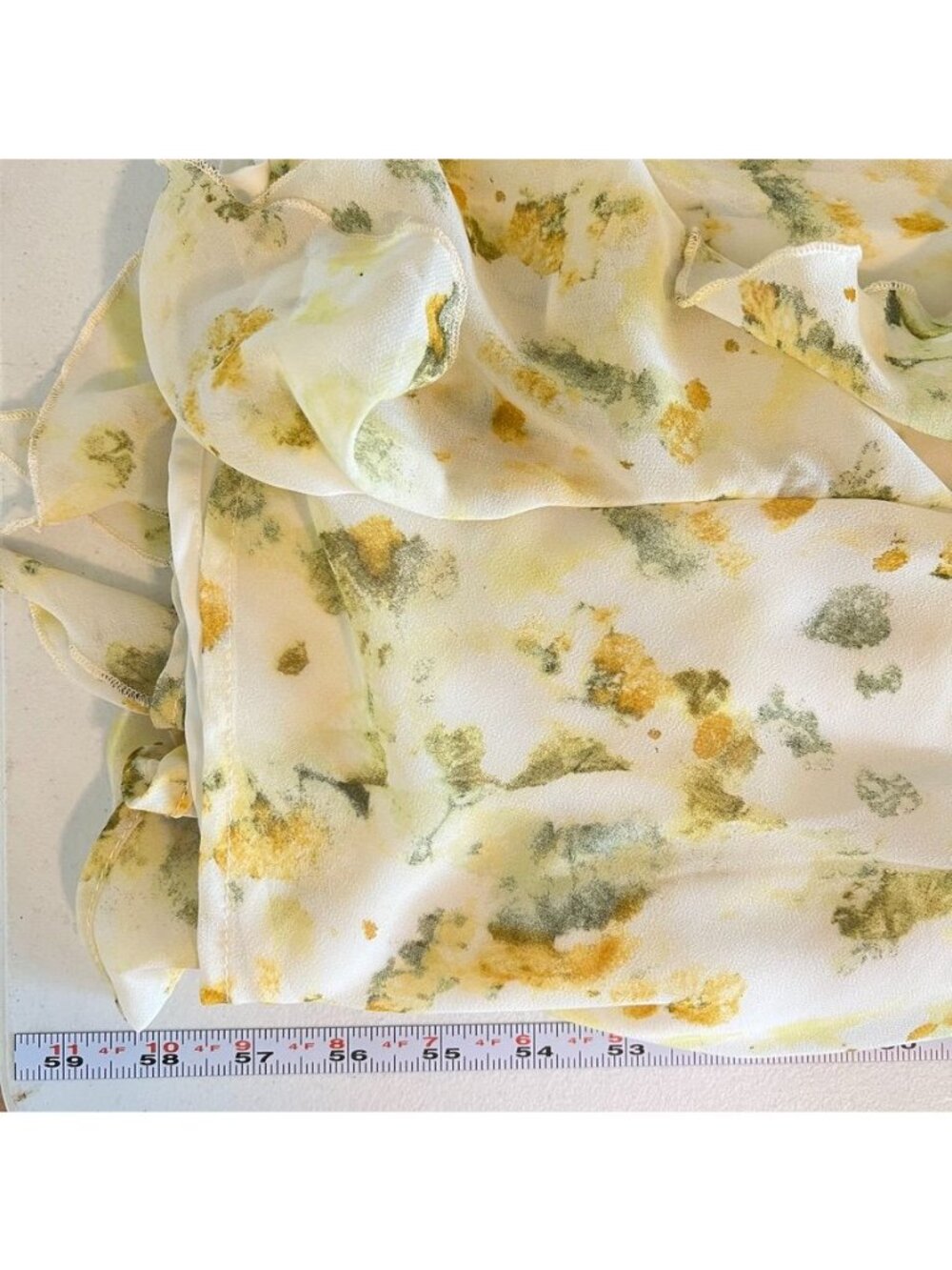 Fairycore Floral Ruffle Maxi Dress S Spaghetti Strap Ethereal Romantic Garden - Picture 6 of 13